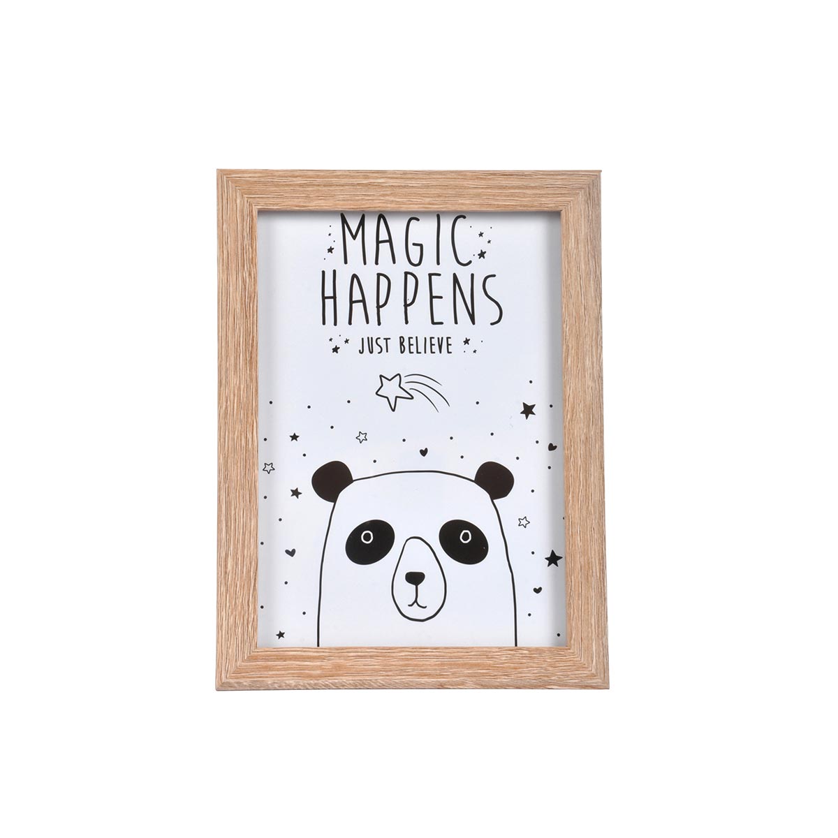 Παιδικό Καδράκι/Κορνίζα L-C Wild Kids Panda 6CAD072