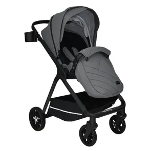 Καρότσι + Τσάντα Αλλαξιέρα (0-48 Μηνών/ Έως 22kg) Bebe Stars Nammos Grey 346-186