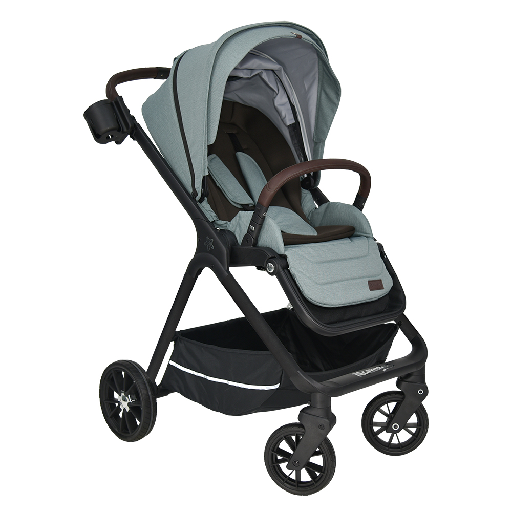 Καρότσι + Τσάντα Αλλαξιέρα (0-48 Μηνών/ Έως 22kg) Bebe Stars Nammos Ocean 346-184