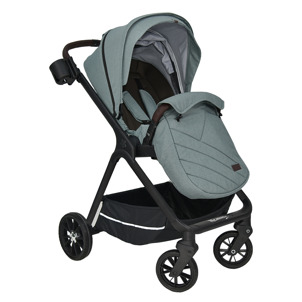 Καρότσι + Τσάντα Αλλαξιέρα (0-48 Μηνών/ Έως 22kg) Bebe Stars Nammos Ocean 346-184