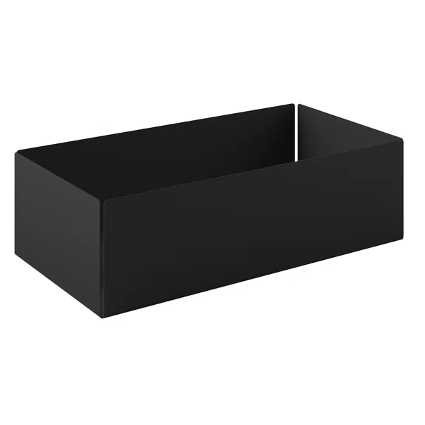 Κουτί Αποθήκευσης (25x7.5x13) Pam & Co 119-403 Matt Black