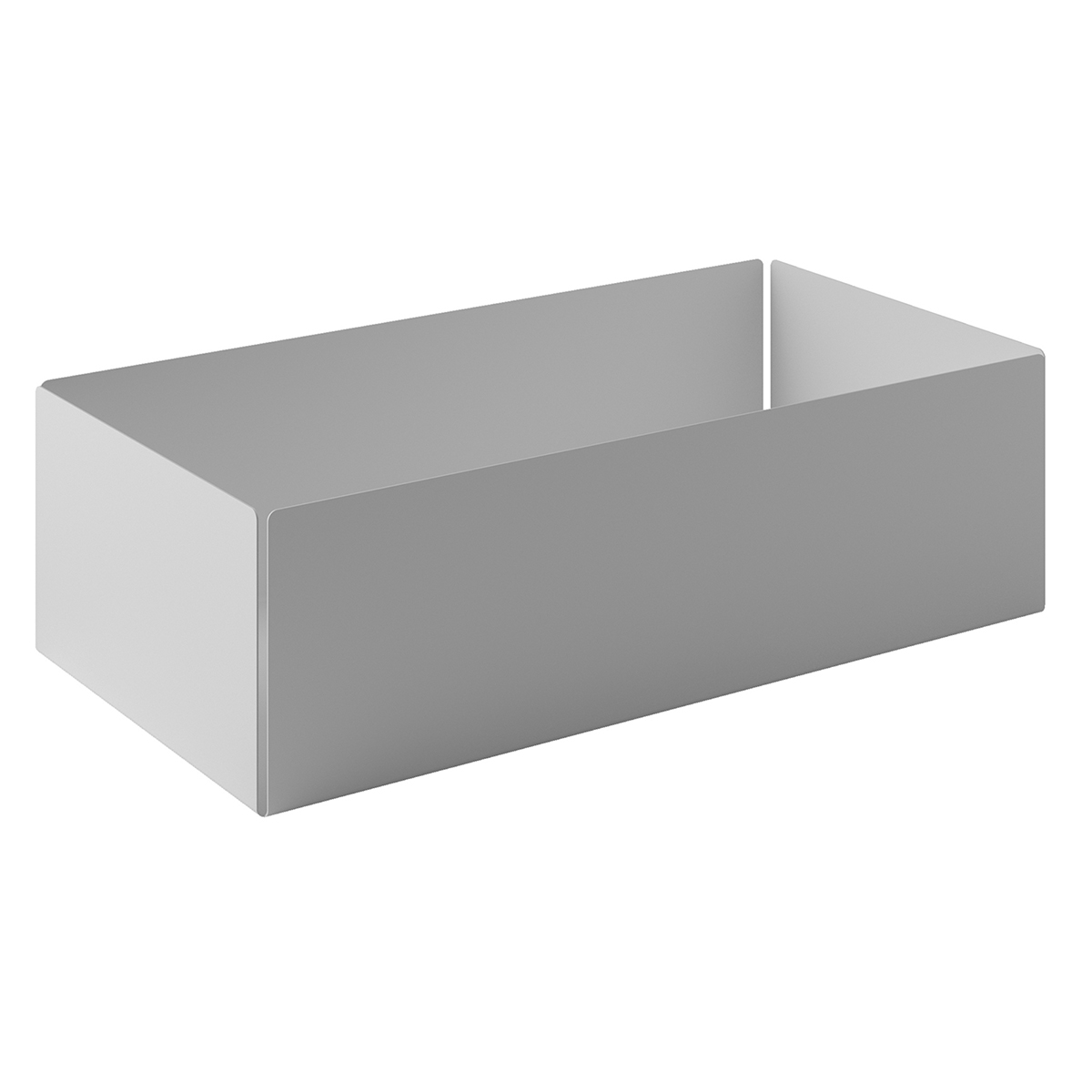 Κουτί Αποθήκευσης (25x7.5x13) Pam & Co 119-033 Matt White