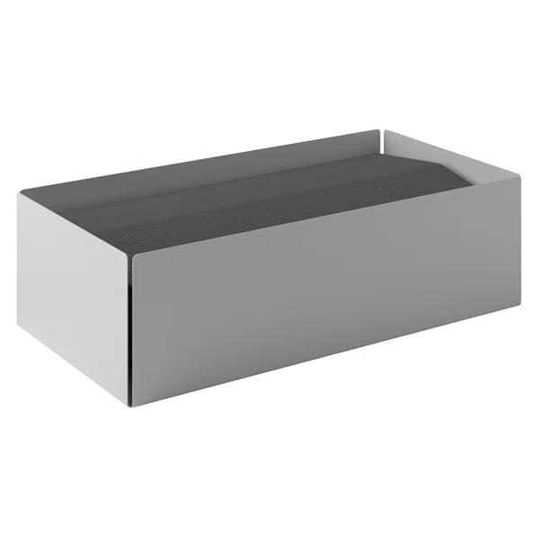 Θήκη Για Χαρτομάντηλα (25x7.5x13) Pam & Co 121-033 Matt White