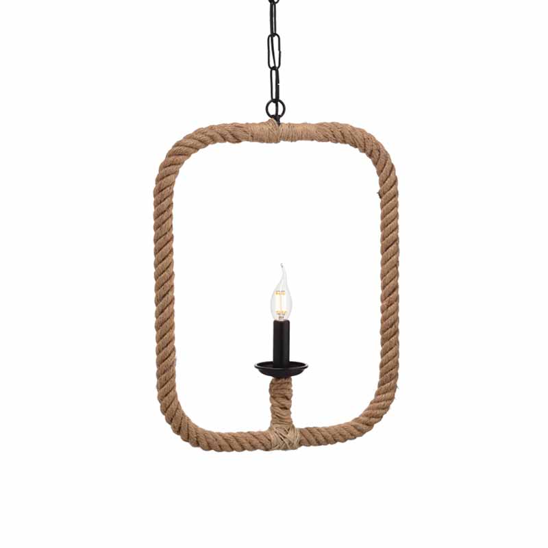Φωτιστικό Οροφής Μονόφωτο Aca 563401PRT Rope