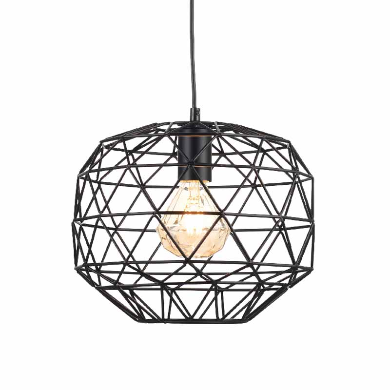 Φωτιστικό Οροφής Μονόφωτο Aca Aladdin KS180430PB Black Matt