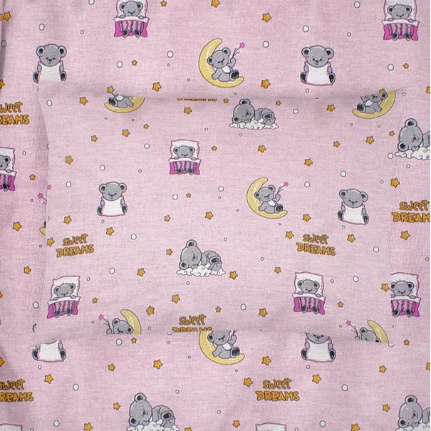 Βρεφική Μαξιλαροθήκη (35x45) Dimcol Sweet Dreams 550 Pink