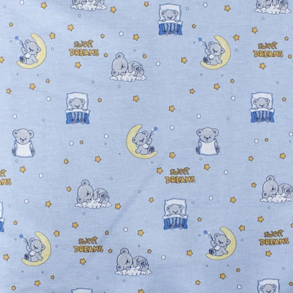 Πάνα Χασέ (80x80) Dimcol Sweet Dreams 551 Sky Blue