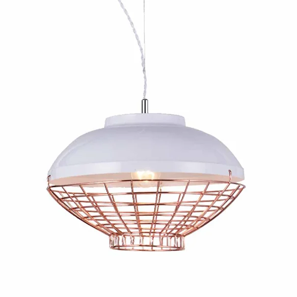 Φωτιστικό Οροφής Μονόφωτο Aca Leto OD5396 White