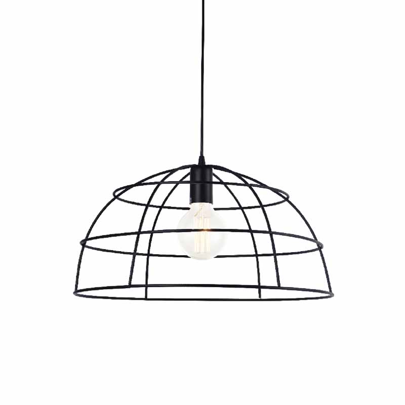 Φωτιστικό Οροφής Μονόφωτο Aca Prometheus OD543640 Black Matt