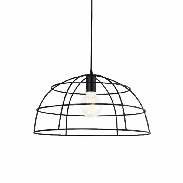 Φωτιστικό Οροφής Μονόφωτο Aca Prometheus OD543640 Black Matt