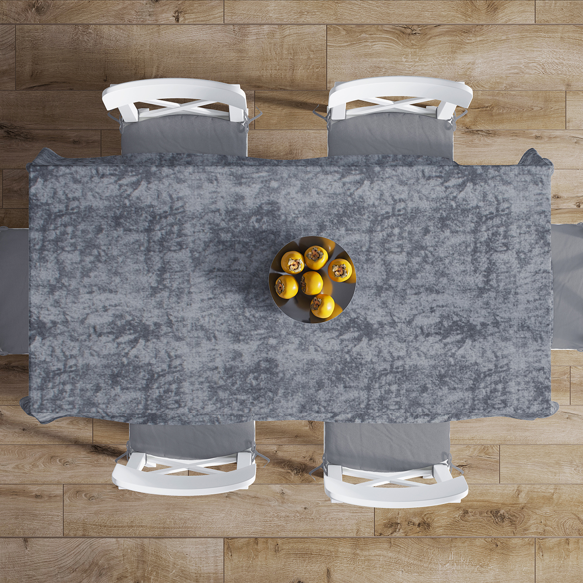 Αλέκιαστο Τραπεζομάντηλο (140x180) Dimcol Panama Shadow Dark Grey