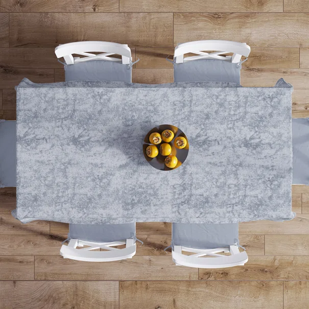 Αλέκιαστο Τραπεζομάντηλο (140x180) Dimcol Panama Shadow Light Grey