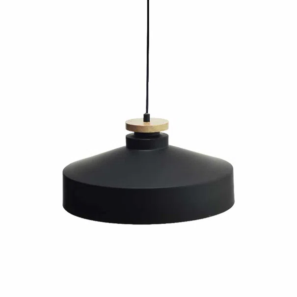 Φωτιστικό Οροφής Μονόφωτο Aca Aeneas KS198940PBW Black Matt