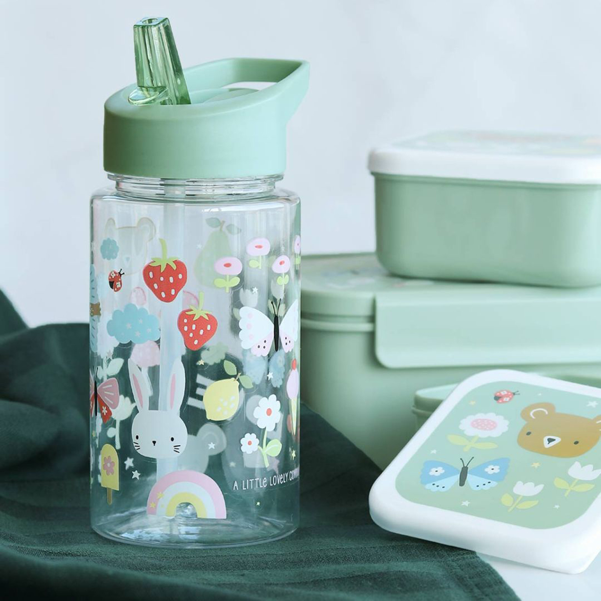 Παγούρι 450Ml με Καλαμάκι Α Little Lovely Company Joy Dbjomu66 Παιδικά Είδη Φαγητού & Αξεσουάρ Σερβιρίσματος Μπουκάλια Παγούρια Spitishop