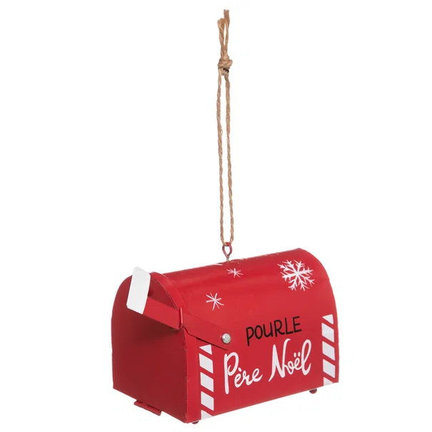 Στολίδι Χριστουγεννιάτικο (6.3εκ.) A-S Letter Box 170182