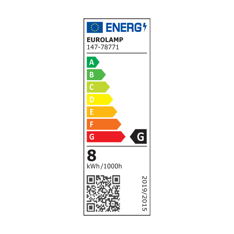 Διακοσμητική Λάμπα LED Eurolamp Dimmable E27/8W/2400K/1055Lm 147-78771