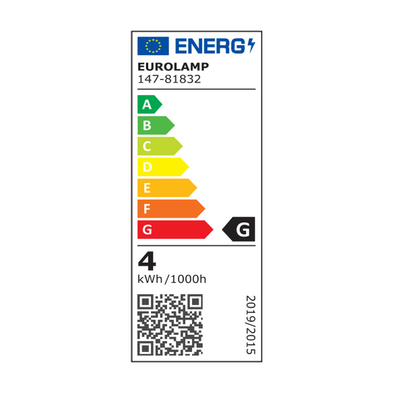 Διακοσμητική Λάμπα Led Eurolamp Dimmable E27 3 5W 2000K 120Lm 147-81832 Φωτιστικά Λάμπες Spitishop
