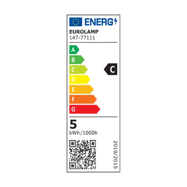 Λάμπα LED Eurolamp E27/5W/6500K/700Lm 147-77111