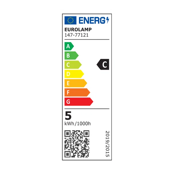 Λάμπα LED Eurolamp E27/5W/4000K/700Lm 147-77121