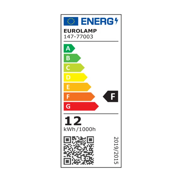 Λάμπα LED Eurolamp E27/12W/6500K/1055Lm 147-77003