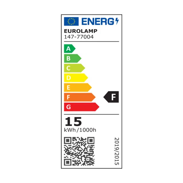 Λάμπα LED Eurolamp E27/15W/6500K/1521Lm 147-77004