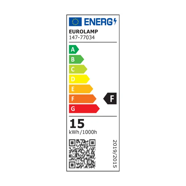 Λάμπα LED Eurolamp E27/15W/2700K/1521Lm 147-77034