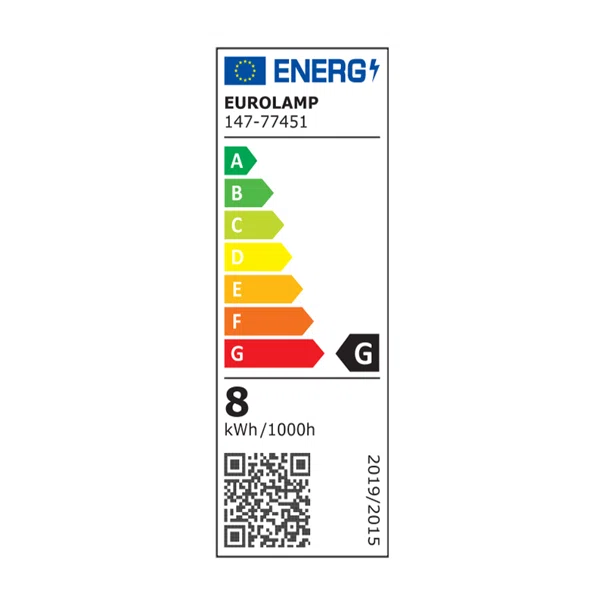Λάμπα LED Eurolamp E14/8W/4000K/640Lm 147-77451