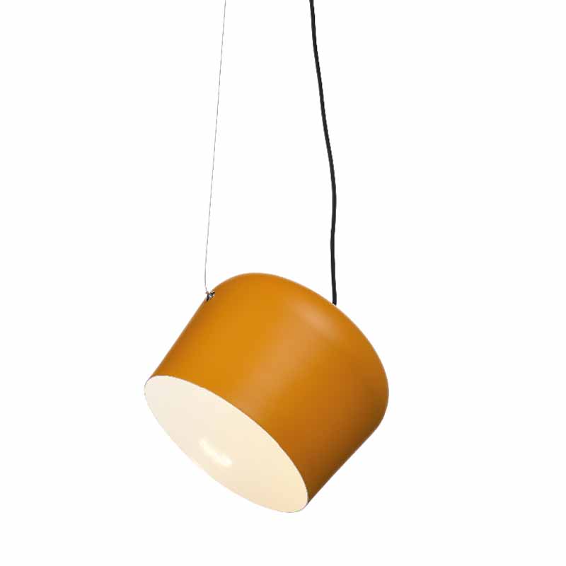 Φωτιστικό Οροφής Μονόφωτο Aca Nova OD8002MS Mustard Matt