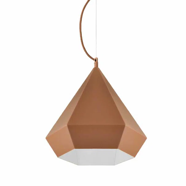 Φωτιστικό Οροφής Μονόφωτο Aca V36049LB Caramel Matt