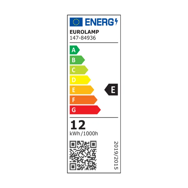Λάμπα LED Με Αισθητήρα Κίνησης Eurolamp E27/12W/4000K/1055Lm 147-84936