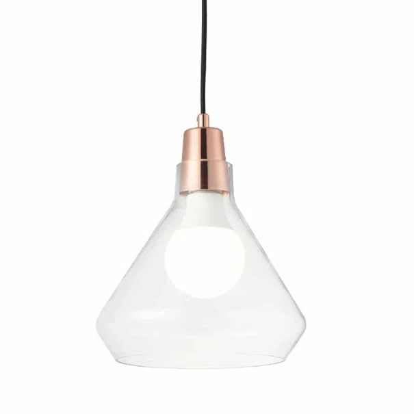 Φωτιστικό Οροφής Μονόφωτο Aca Cielos V36035RG Copper