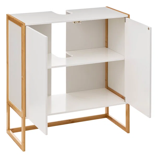 Ντουλάπι Νιπτήρα Μπάνιου (70x33x80) F-V Natureo White 174889A