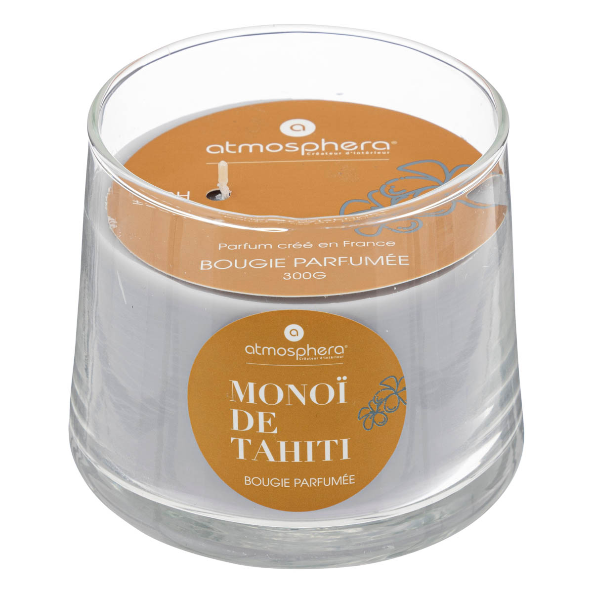 Κερί Αρωματικό 300gr (Φ10x8) A-S Izor Monoi 196029D
