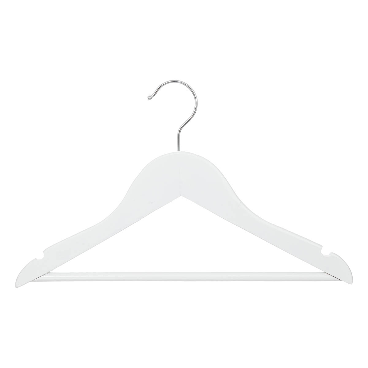 Παιδικές Κρεμάστρες Ρούχων (Σετ 4τμχ) A-S Hanger White 195840A