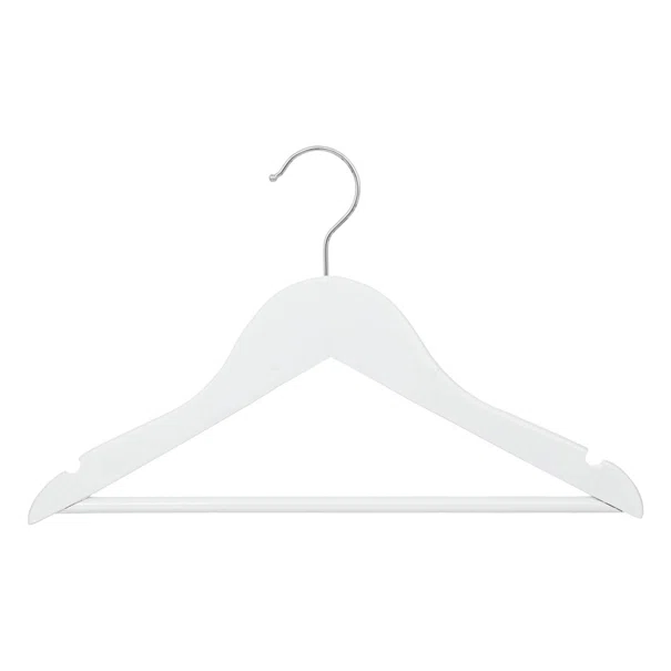 Παιδικές Κρεμάστρες Ρούχων (Σετ 4τμχ) A-S Hanger White 195840A