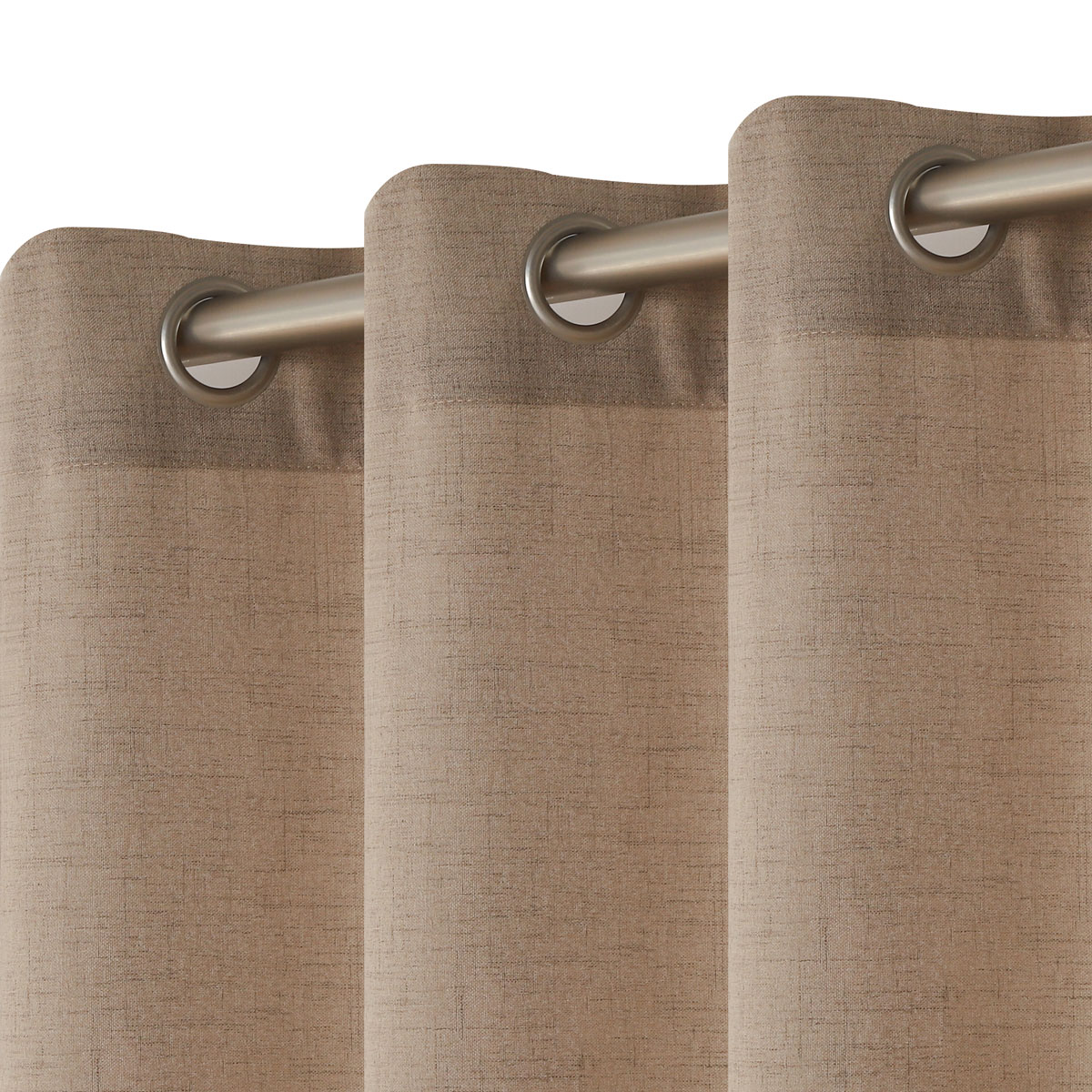 Κουρτίνα (140x285) Με Τρουκς Βιοκαρπέτ Home Felicia 04 Beige