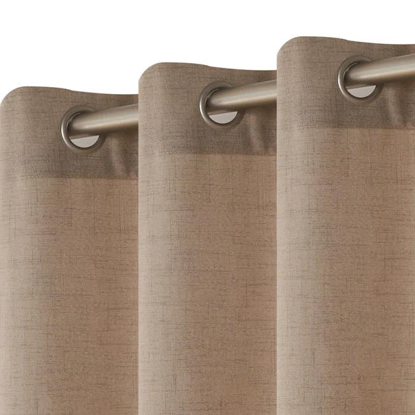 Κουρτίνα (140x285) Με Τρουκς Βιοκαρπέτ Home Felicia 04 Beige