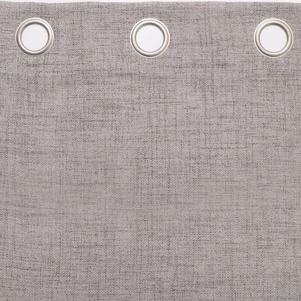 Κουρτίνα (140x285) Με Τρουκς Βιοκαρπέτ Home Flavia 09 Anthracite