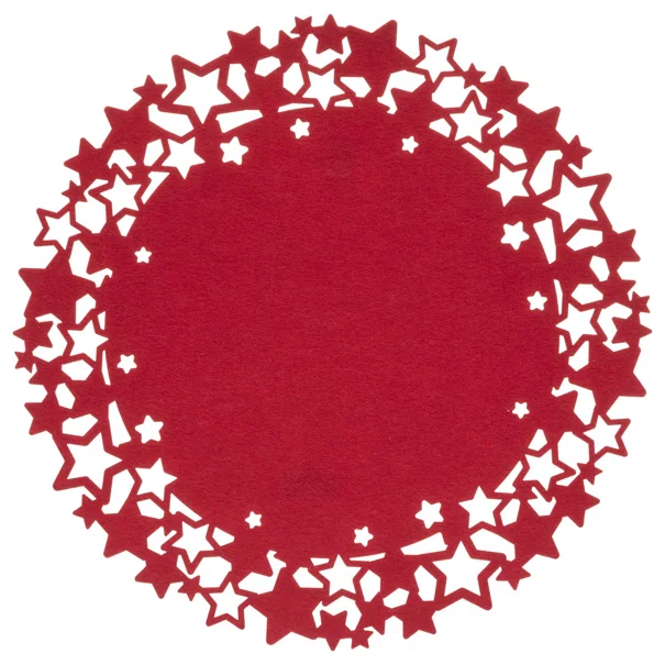 Χριστουγεννιάτικο Σουπλά (Φ38) A-S Felt Star 183365