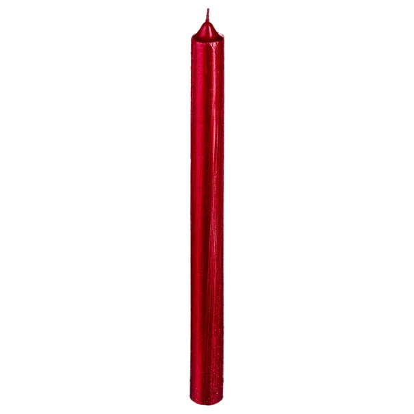 Κεριά Για Κηροπήγιο 25εκ. (Σετ 4τμχ) A-S Glitter Tap Red 129849RG