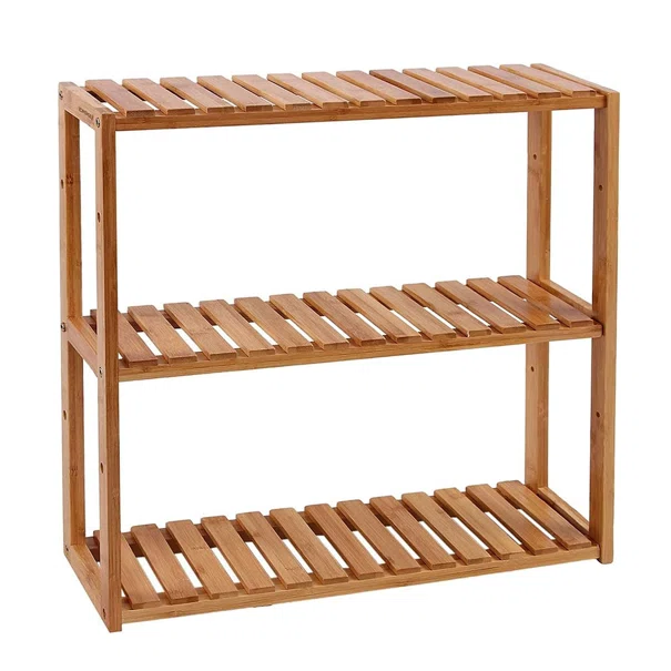 Ραφιέρα Τοίχου/Δαπέδου 3 Θέσεων (60x15x54) Songmics BCB13Y