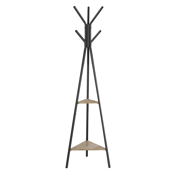 Καλόγερος Ρούχων Με Ράφια (49.5x49.5x179) Vasagle RCR016B02V1