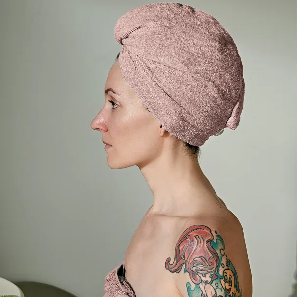 Πετσέτα Μαλλιών - Τουρμπάνι (24x64) Kentia Versus Turban 14 Beige