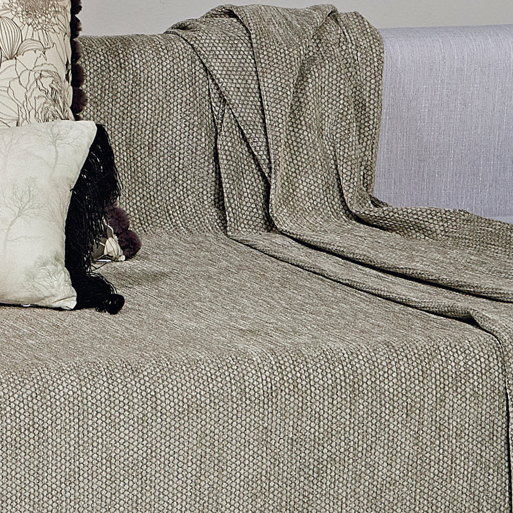 Ριχτάρι Πολυθρόνας (170X180) Kentia Stylish Kanon 15 Grey Beige Λευκά Είδη Σαλονιού Ριχτάρια Καναπέ Spitishop