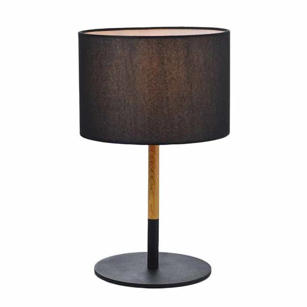 Πορτατίφ Aca Yasmine OD6508TBK Black/Wood