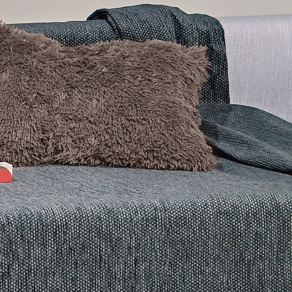 Ριχτάρι Καναπέ Τριθέσιου (180X300) Kentia Stylish Kanon 24 Dark Grey Λευκά Είδη Σαλονιού Ριχτάρια Spitishop