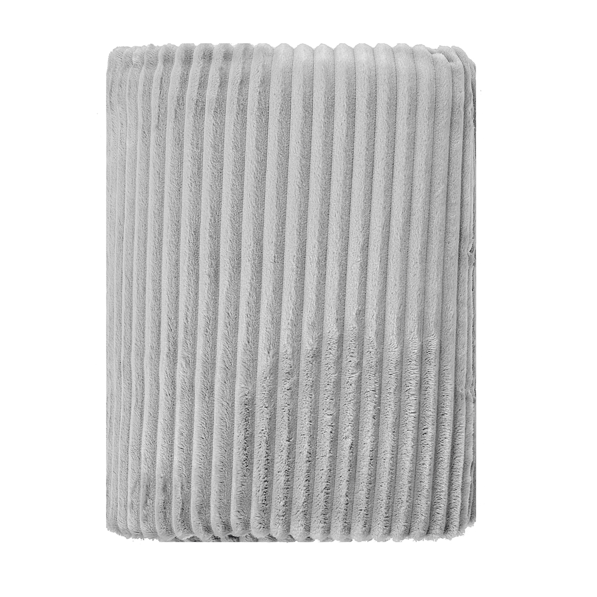 Ριχτάρι Καναπέ Τριθέσιου Fleece (180X280) Kentia Versus Sergio 22 Light Grey Λευκά Είδη Σαλονιού Ριχτάρια Spitishop