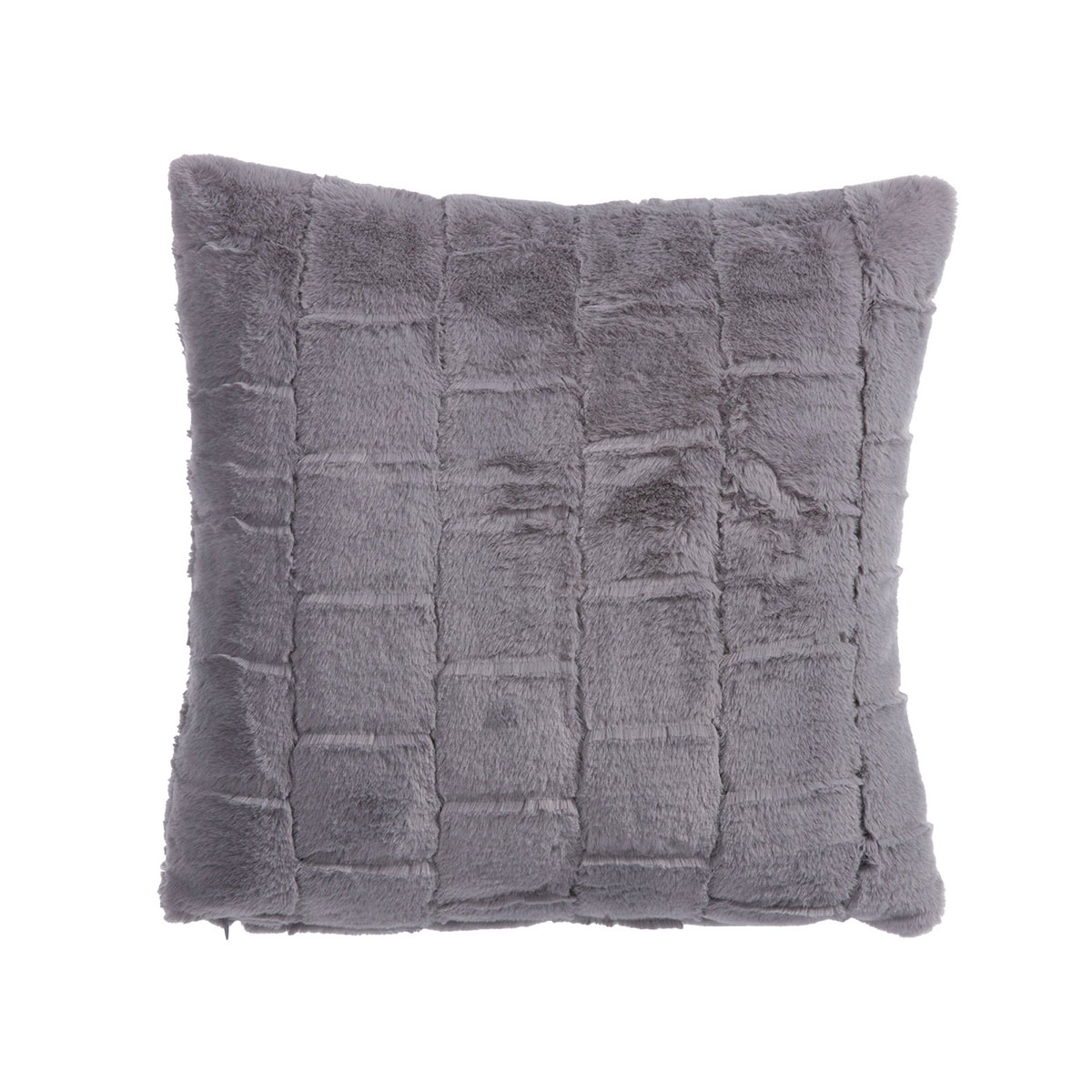 Διακοσμητικό Μαξιλάρι Γούνινο (45x45) Nef-Nef Homeware Elements Barlow Grey