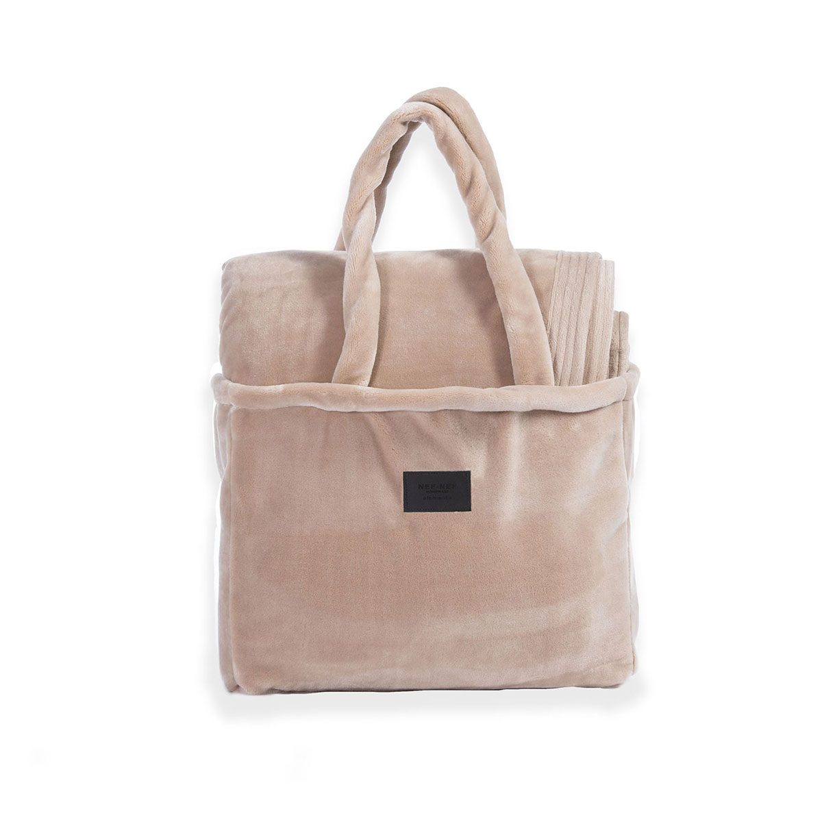 Κουβέρτα Βελουτέ Υπέρδιπλη (230X240) Nef-Nef Homeware Elements Velosso Beige Λευκά Είδη Κρεβατοκάμαρας Κουβέρτες Υπέρδιπλες Spitishop