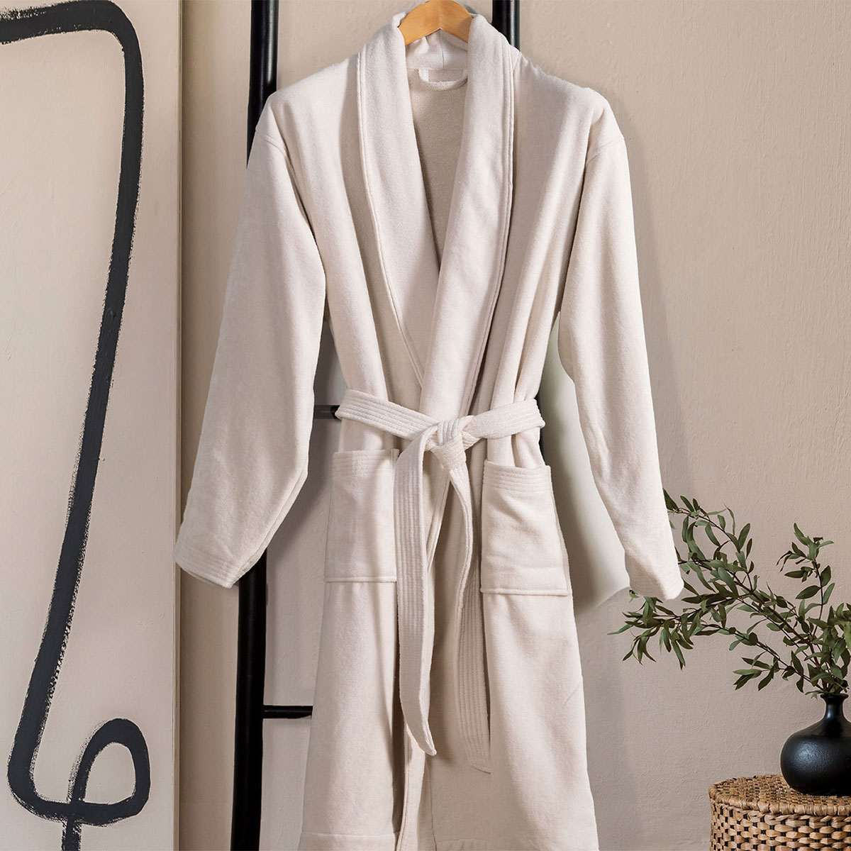 Μπουρνούζι Nef-Nef Homeware Elements Unit Ecru